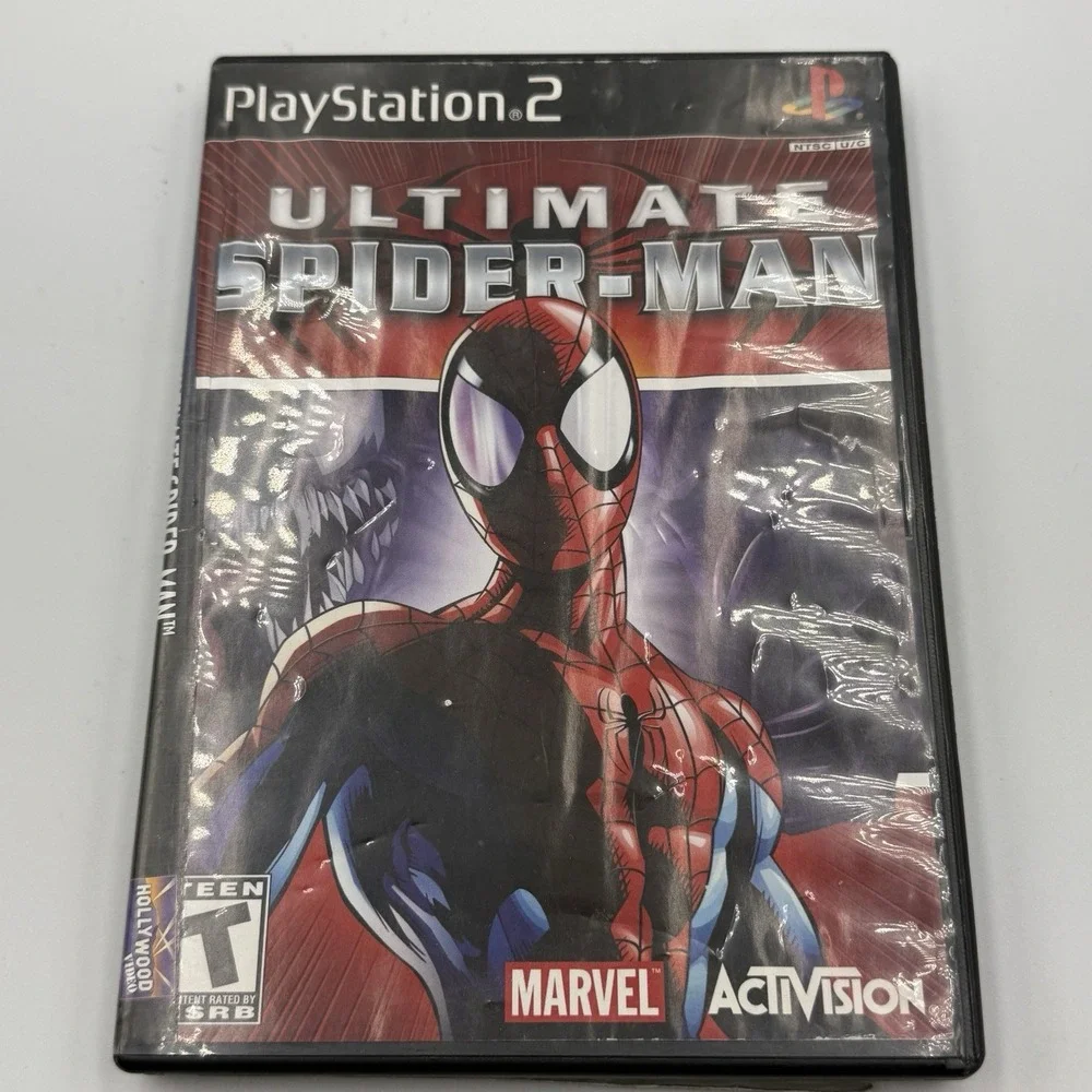Ultimate Spider-Man PS2 PlayStation 2 Video Game 2005 Marvel Activision